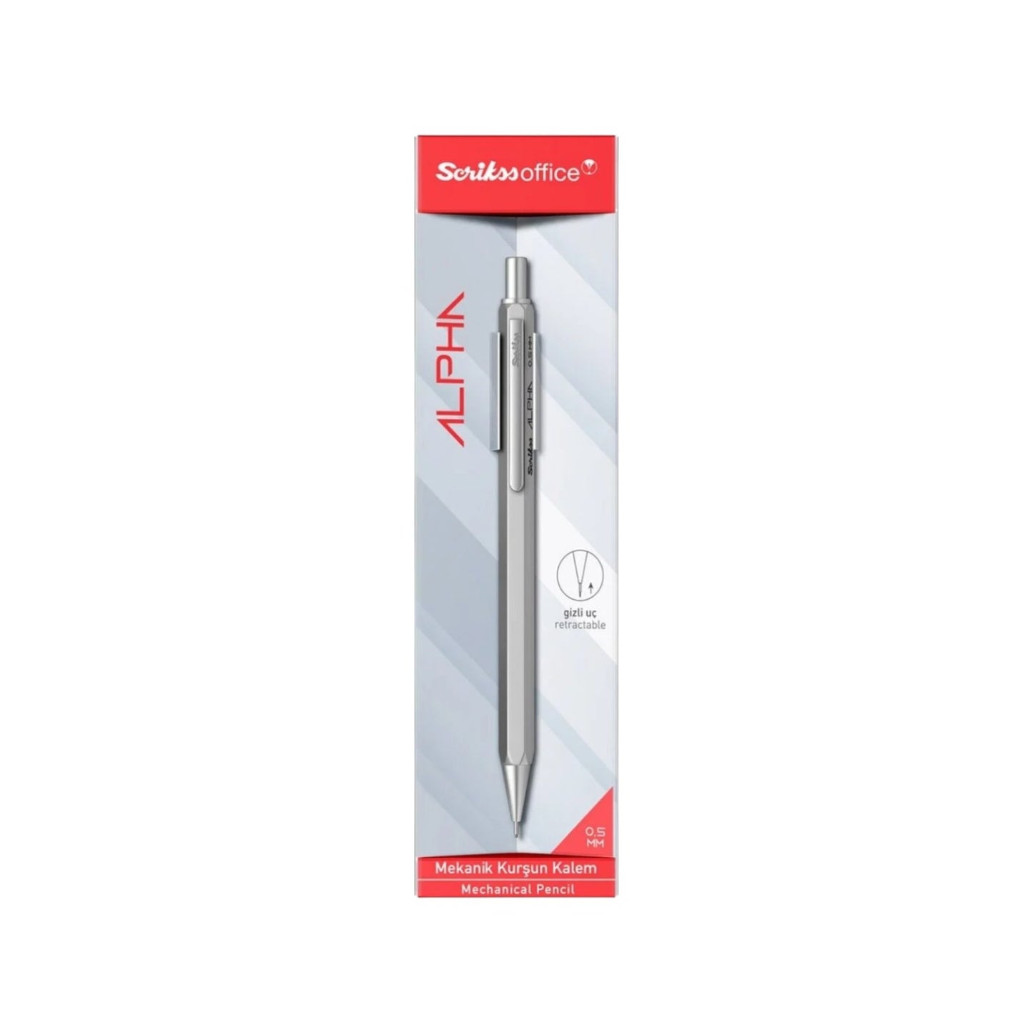 Scrikss Versatil Kalem Alpha 0.5 mm