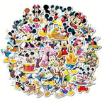 50 Vinyl Stickers - Official Disney Mickey Mouse Series