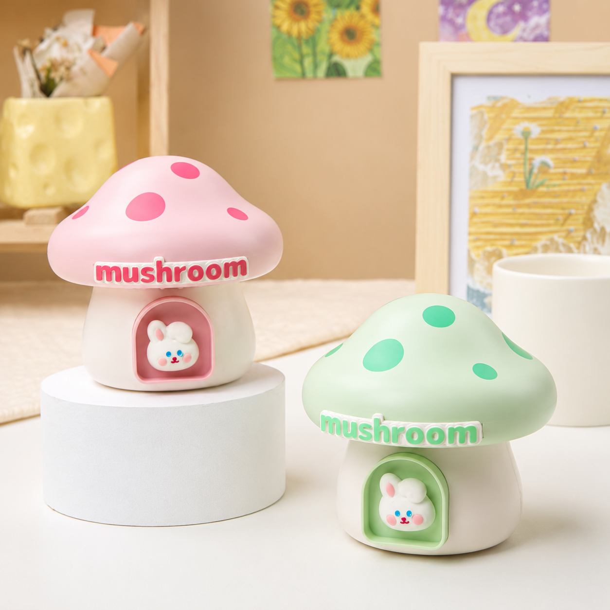 A Desk Lamp,  MUSHROOM  Shape
