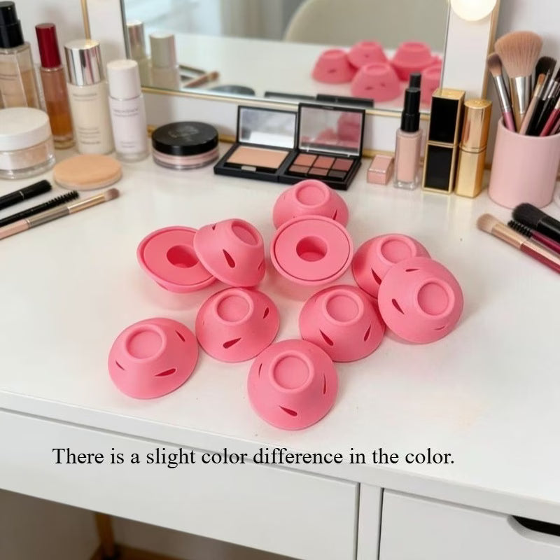 4pcs Soft No-Heat Hair Curlers, Reusable Soft Curlers