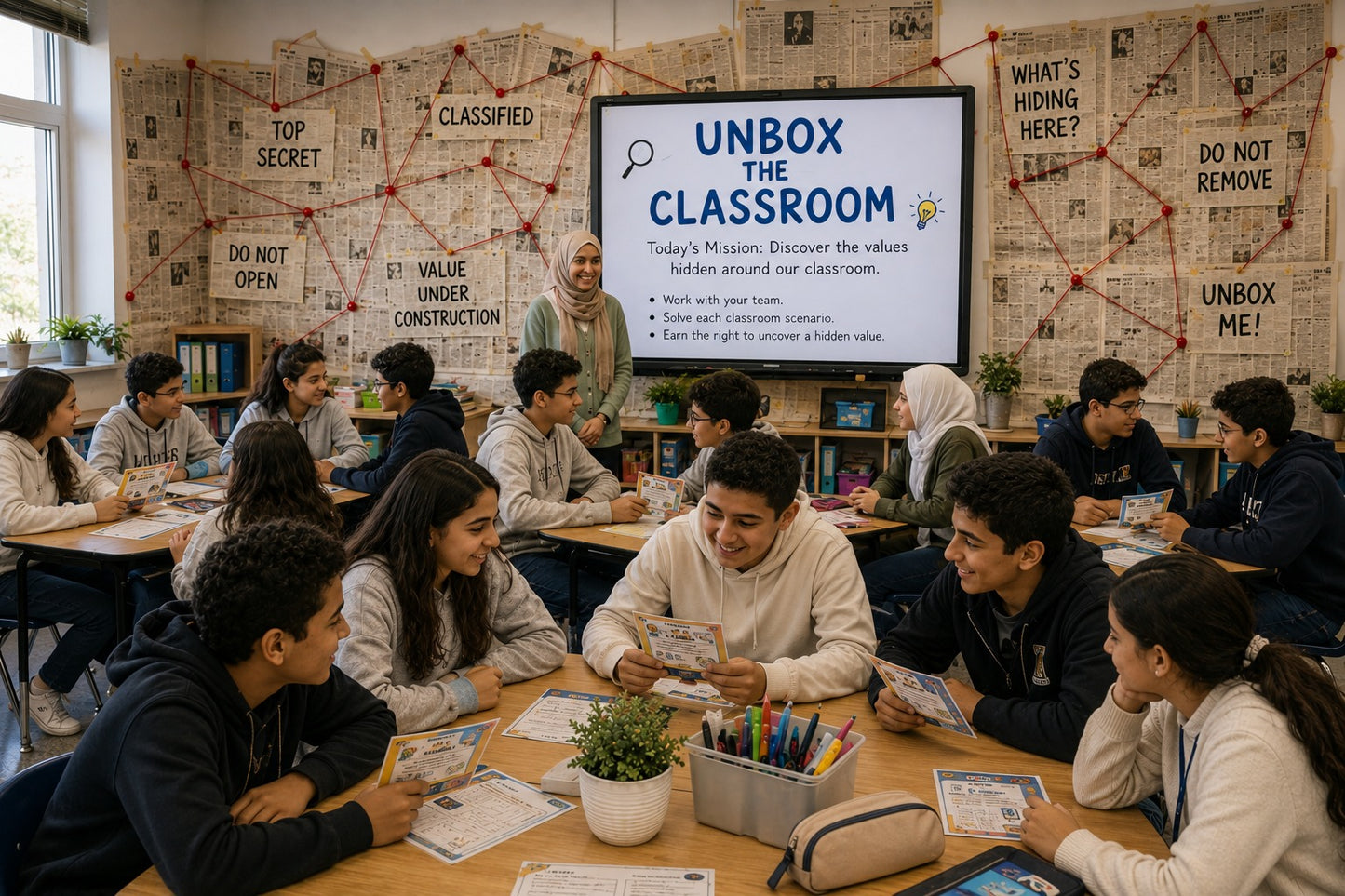 Unbox the Classroom – Classroom Discussion Cards