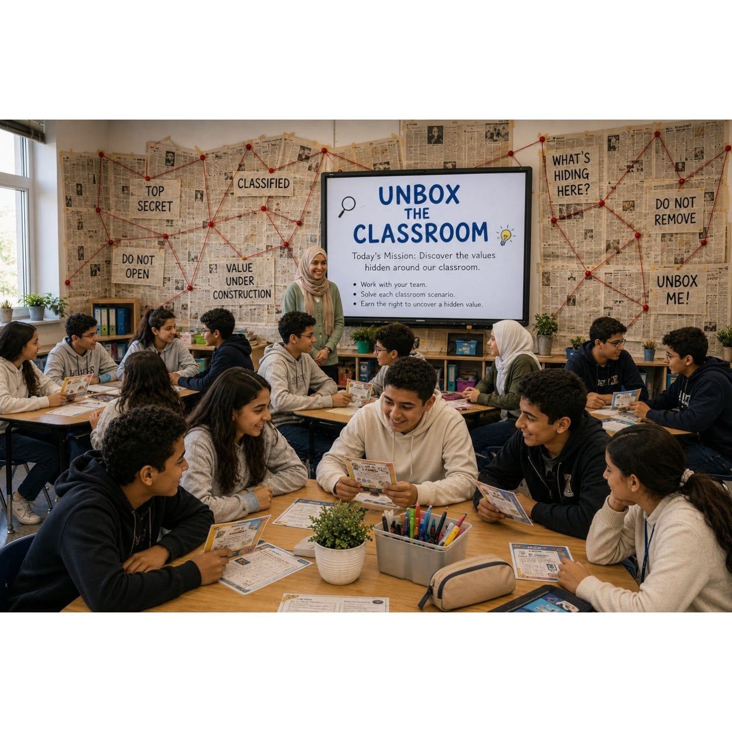 Unbox the Classroom – Classroom Discussion Cards