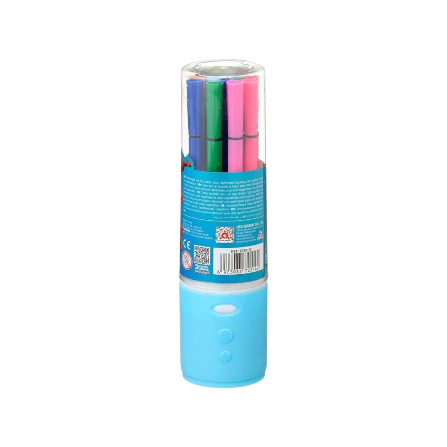 Deli coloring product felt pen c150-12