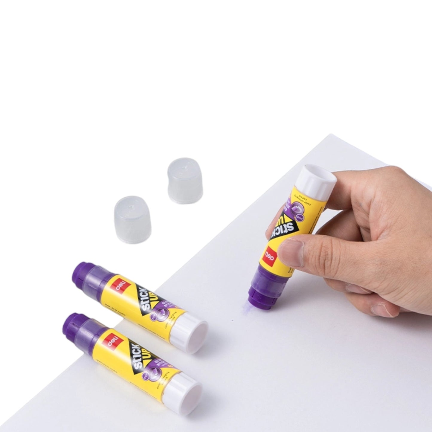 Deli EA522 PVP Glue Stick 8g, Purple