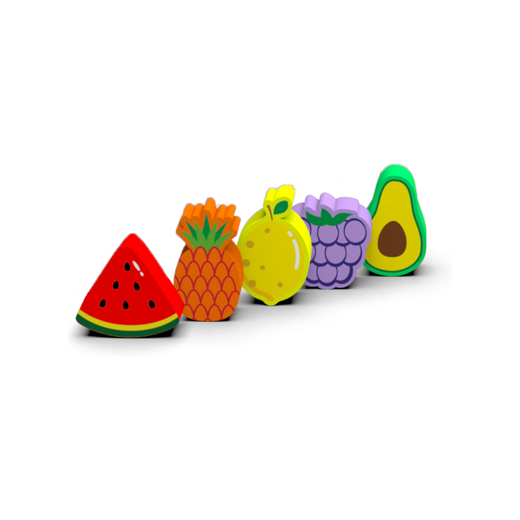 Silka Art 1033 FRUIT Eraser – Set of 10 pieces