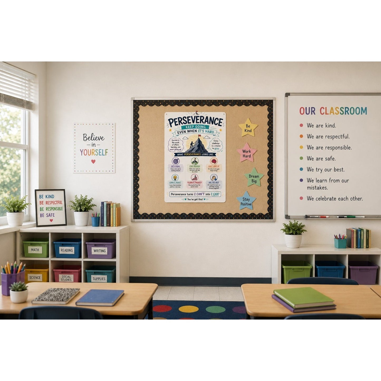 Perseverance Classroom Poster