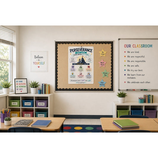 Perseverance Classroom Poster