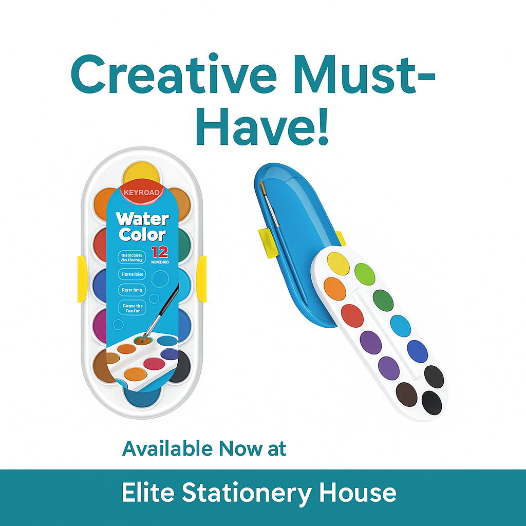 Keyroad Watercolor Box 12 Color + Brush