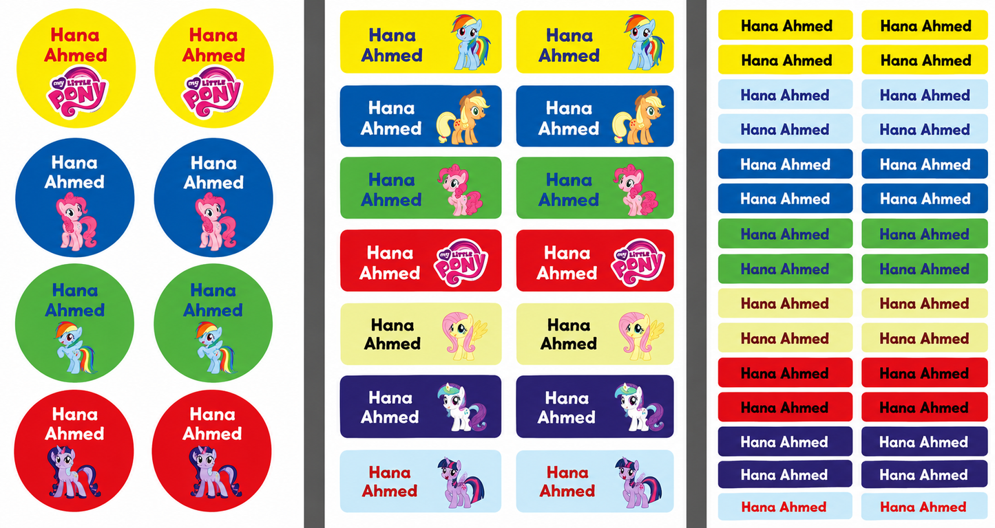 My Little Pony  Name Tag