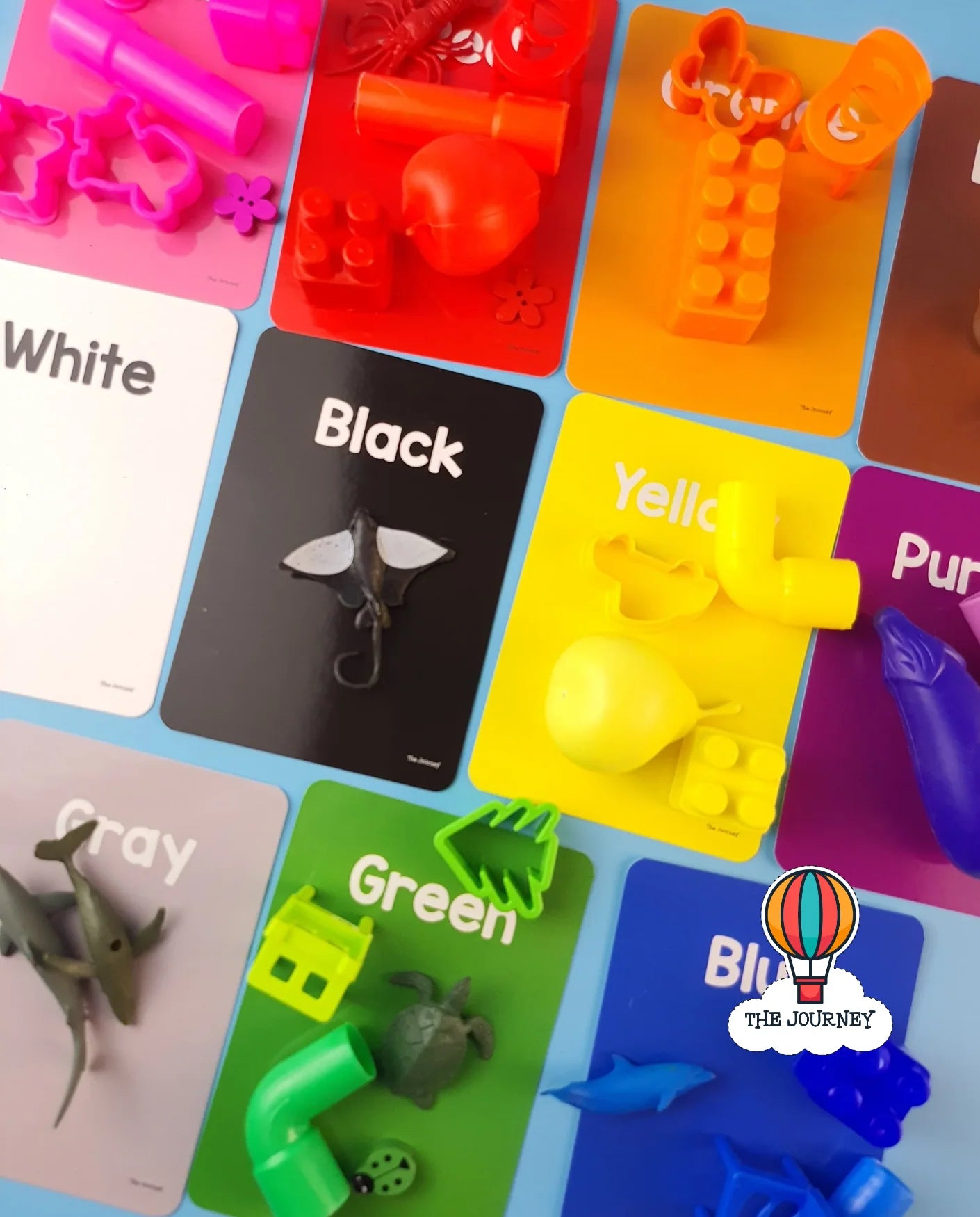 Interactive English Colours Flashcards