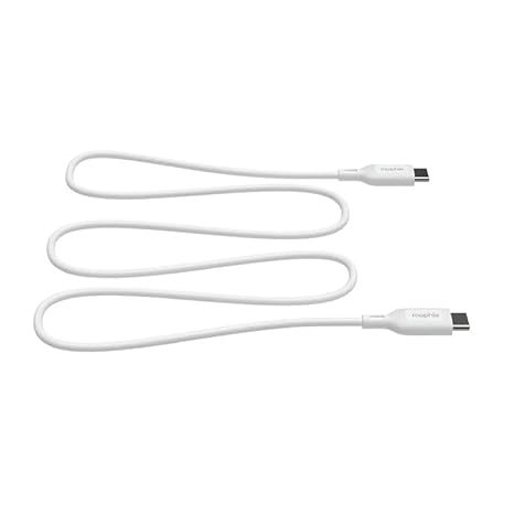 Cable White USB-C to USB-C 60W 1m E-Train Model MP621
