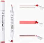12 Superior Face Shades Art Markers Set Dual