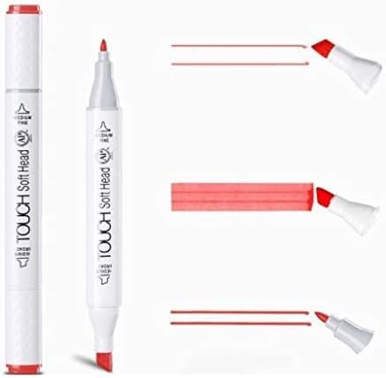12  Superior Superior Face Shades Art Markers Set Dual