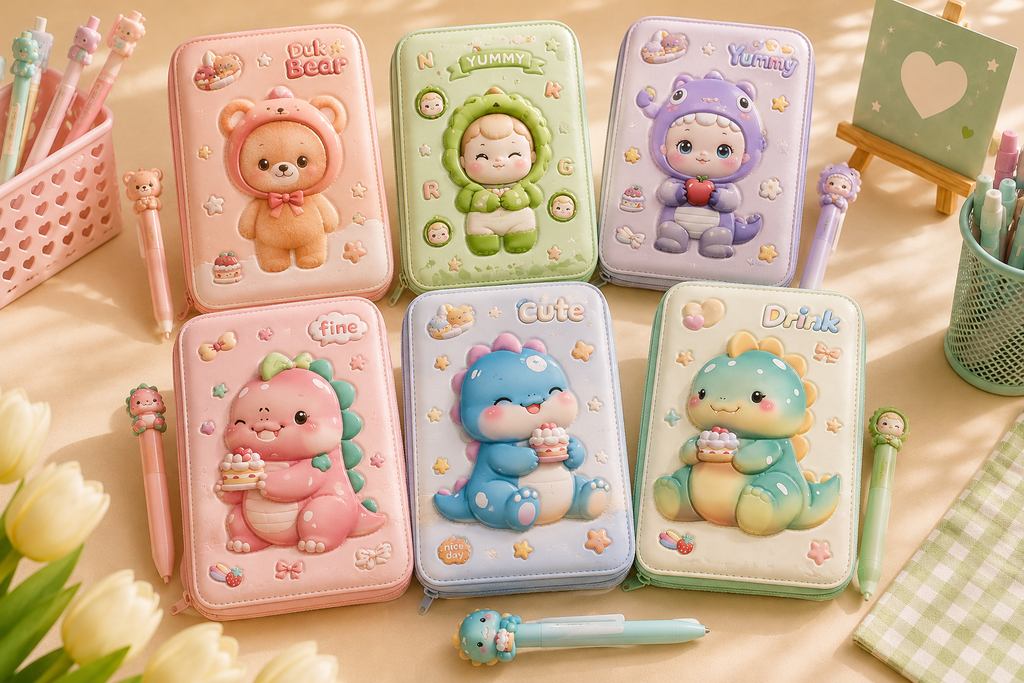 3D Squishy Notebook 17x12.5 cm - 132 Sheets