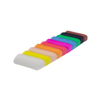 Elite Stationery House Kores Plastilina modelling clay set featuring ten vibrant, washable sticks for kids' crafts.