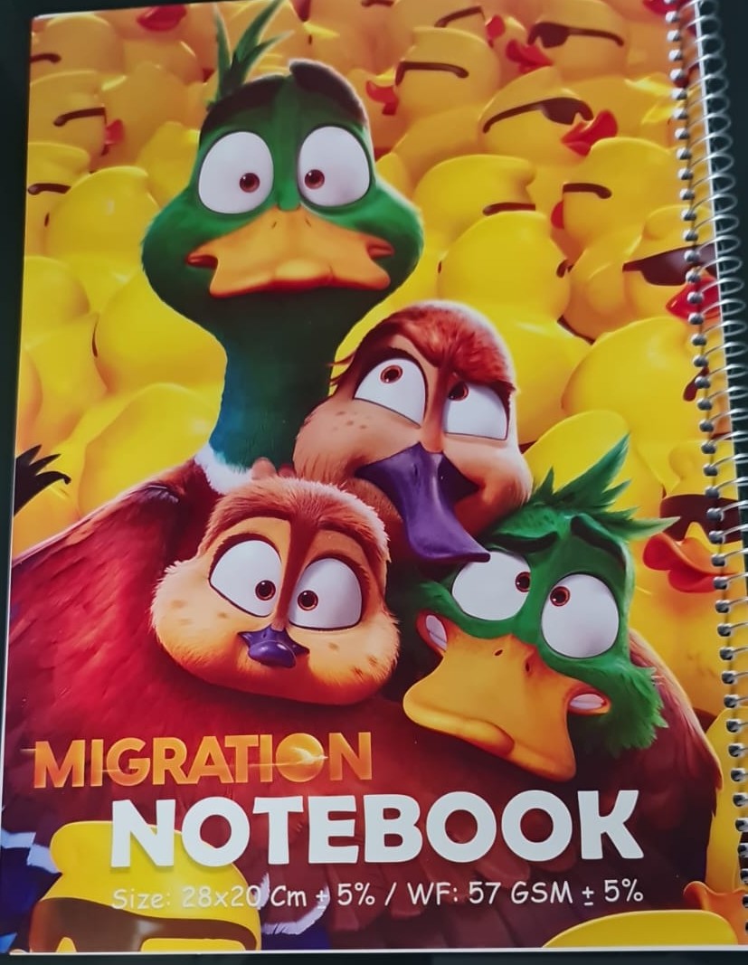 80 Sheets Notebook Wired A4