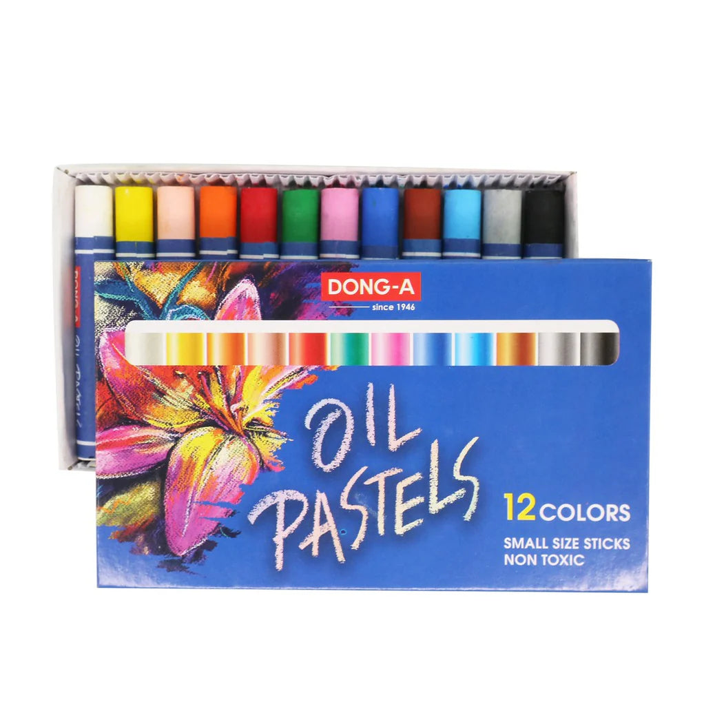 Dong-A Oil Pastels Small Size Sticks, Non Toxic