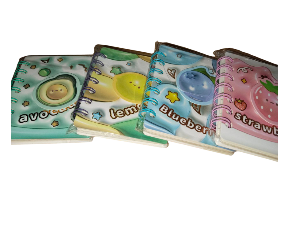 Fruits Squishy Notebook