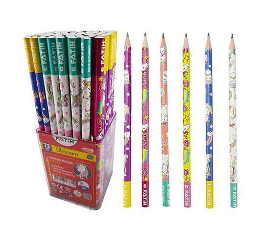 Fatih 17760 (2B) grahite – 72 Pencils (unicorn)