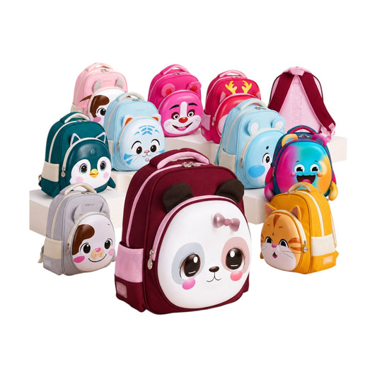 Momlly Backpack 13 Inch Kids School Bag Cute Cartoon Designs | Lightweight and Comfortable