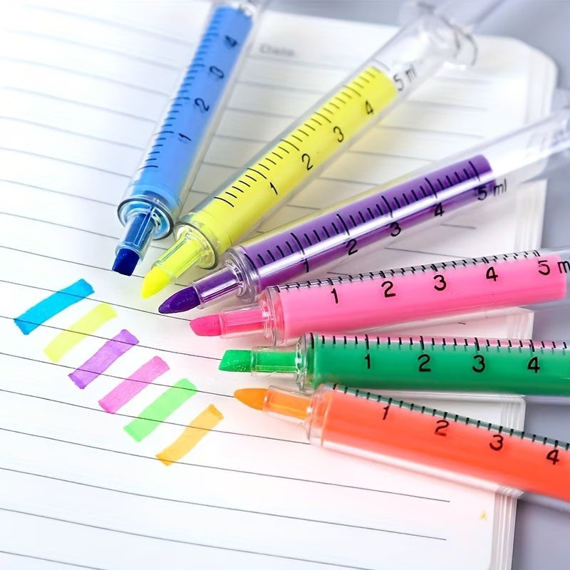 Kawaii Syringe Highlighter Pens- 1 Pen