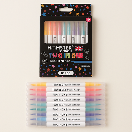 Hamster London Two In One Twin Tip Marker Pack