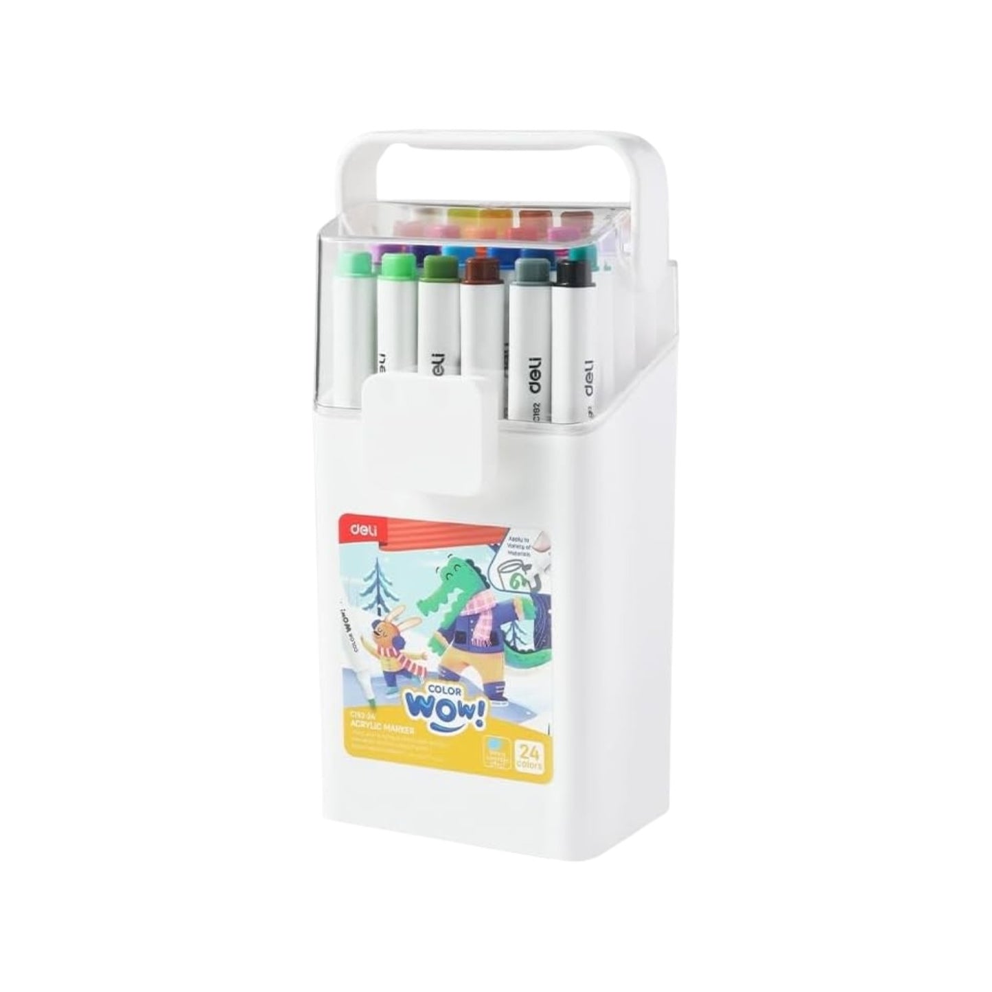Deli C192 Acrylic Marker Set of 12/36/48/60