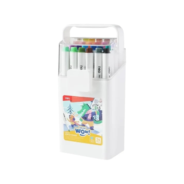 36  Colors Set of Deli C192 Acrylic Marker