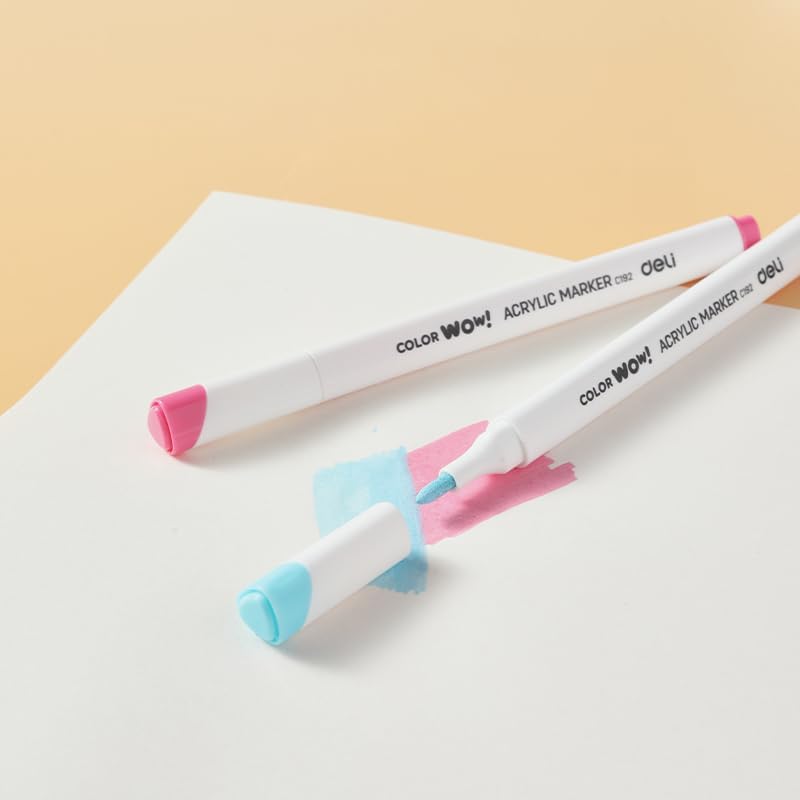 Box of  Deli Color Acrylic Markers, No. C192