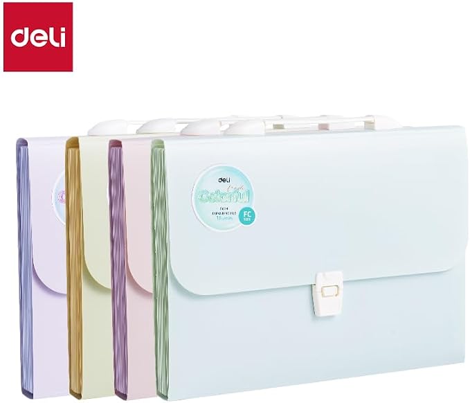 Deli EF614 FC-13P Expanding File Folder