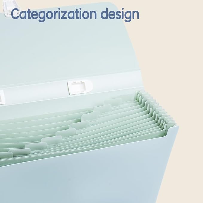 Deli EF614 FC-13P Expanding File Folder