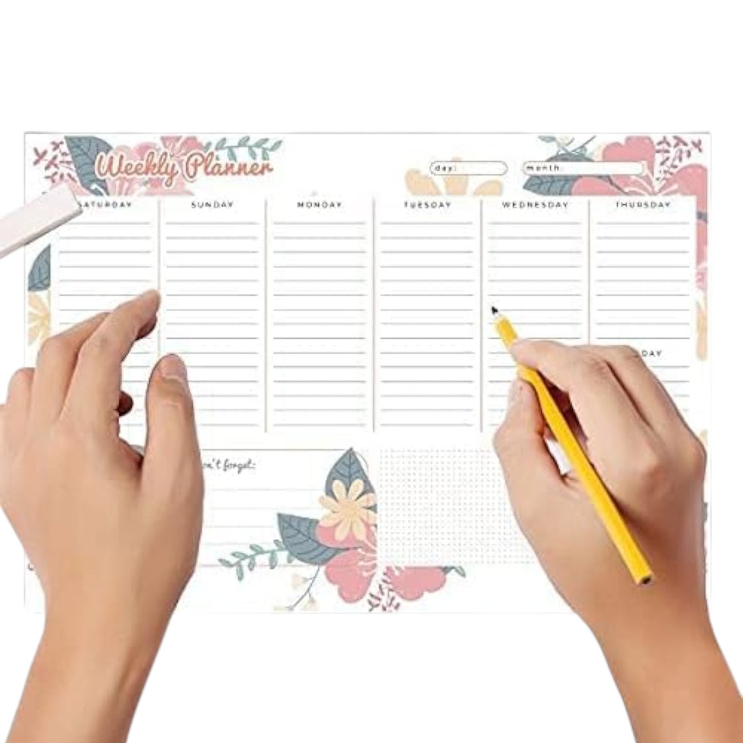 To Do Weekly Planner - A4-52 Sheets 1120