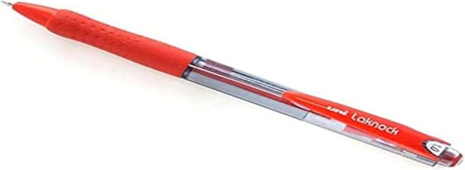 uni-ball Laknock SN100 Ballpoint Pen - Red