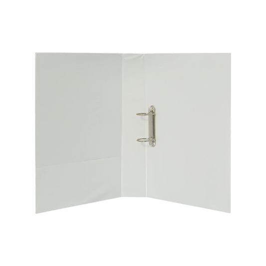 Digital A4 ring binder 2 d-shape ring, 8 cm - white