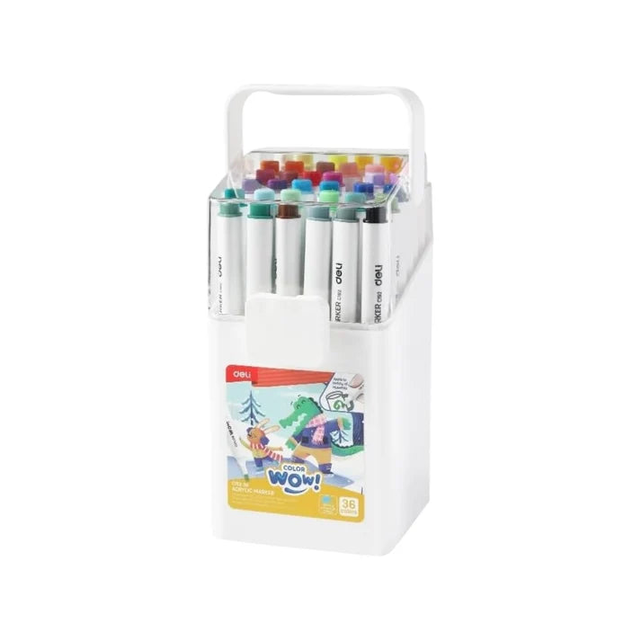 48  Colors Set of Deli C192 Acrylic Marker