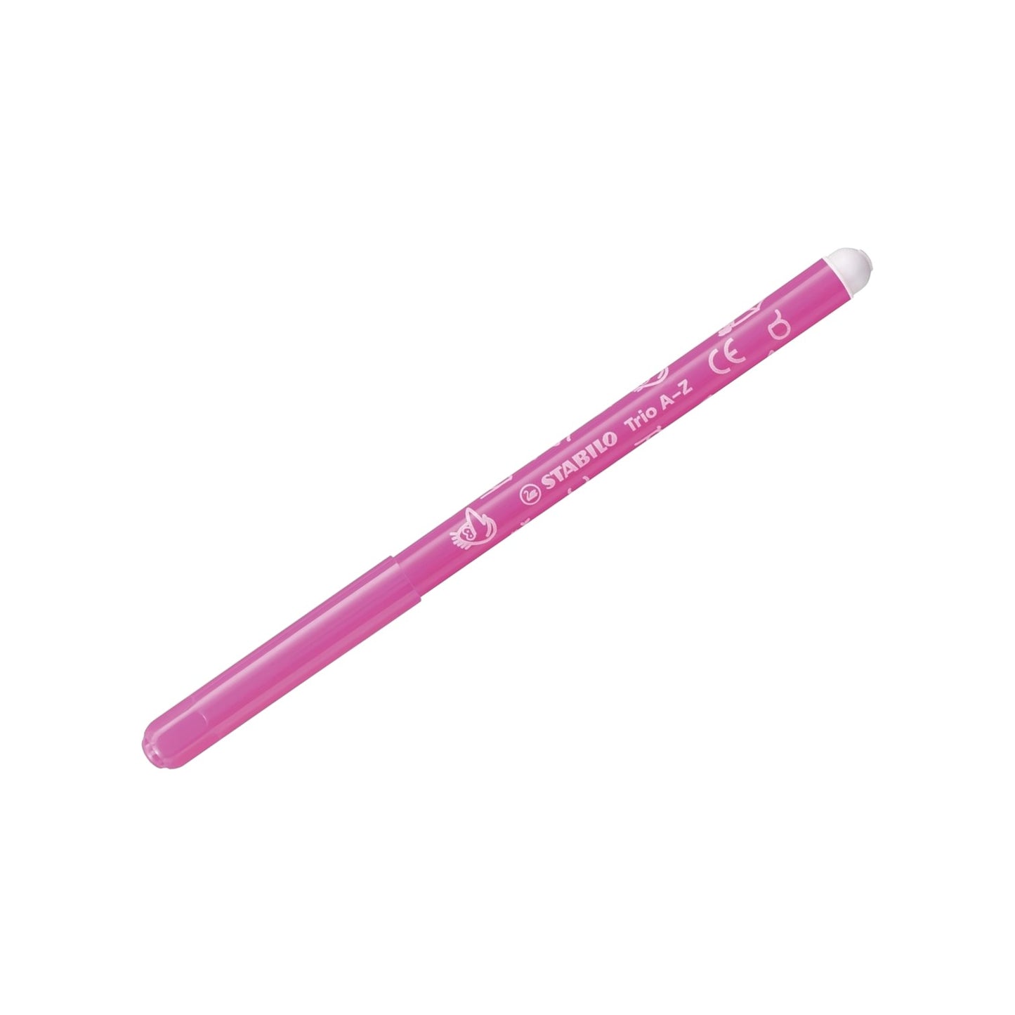Stabilo trio A-Z, Set of 15 Fibre Tip Colors + 3 Free Neon Colors