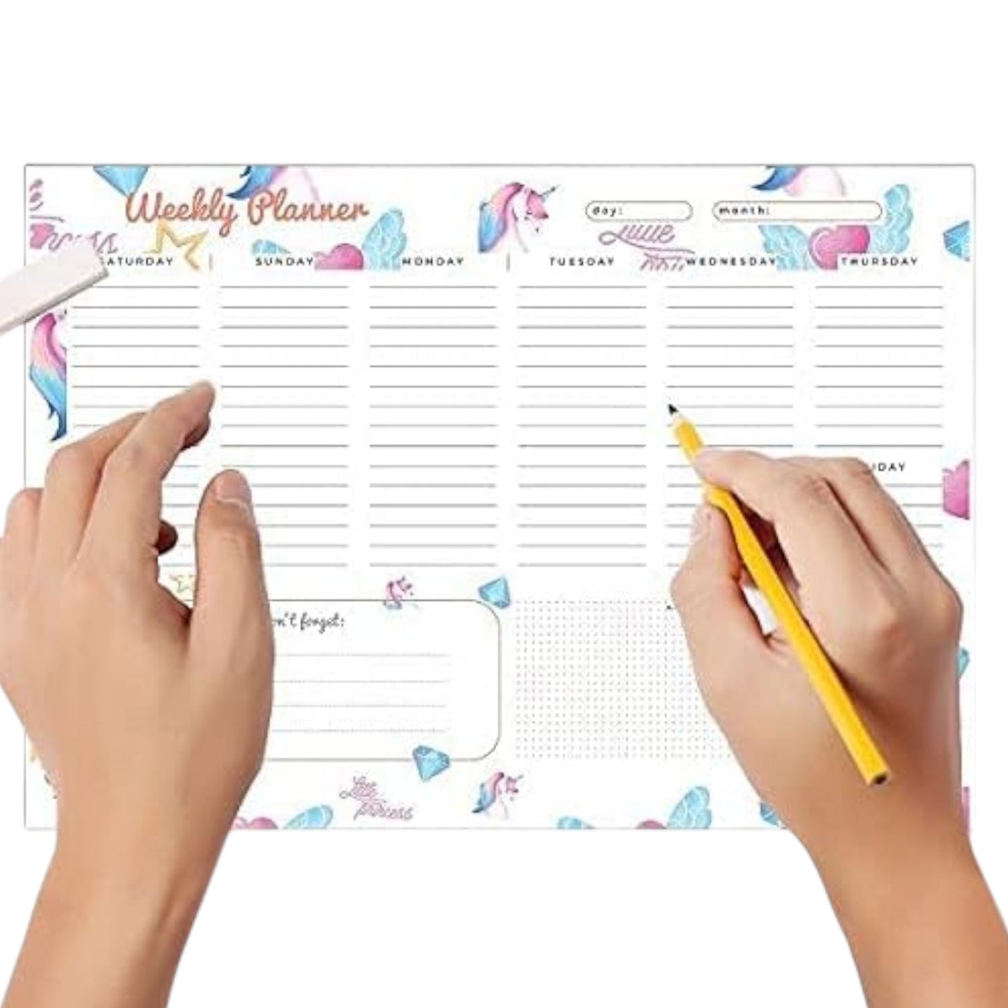 To Do Weekly Planner - A4-52 Sheets 1116