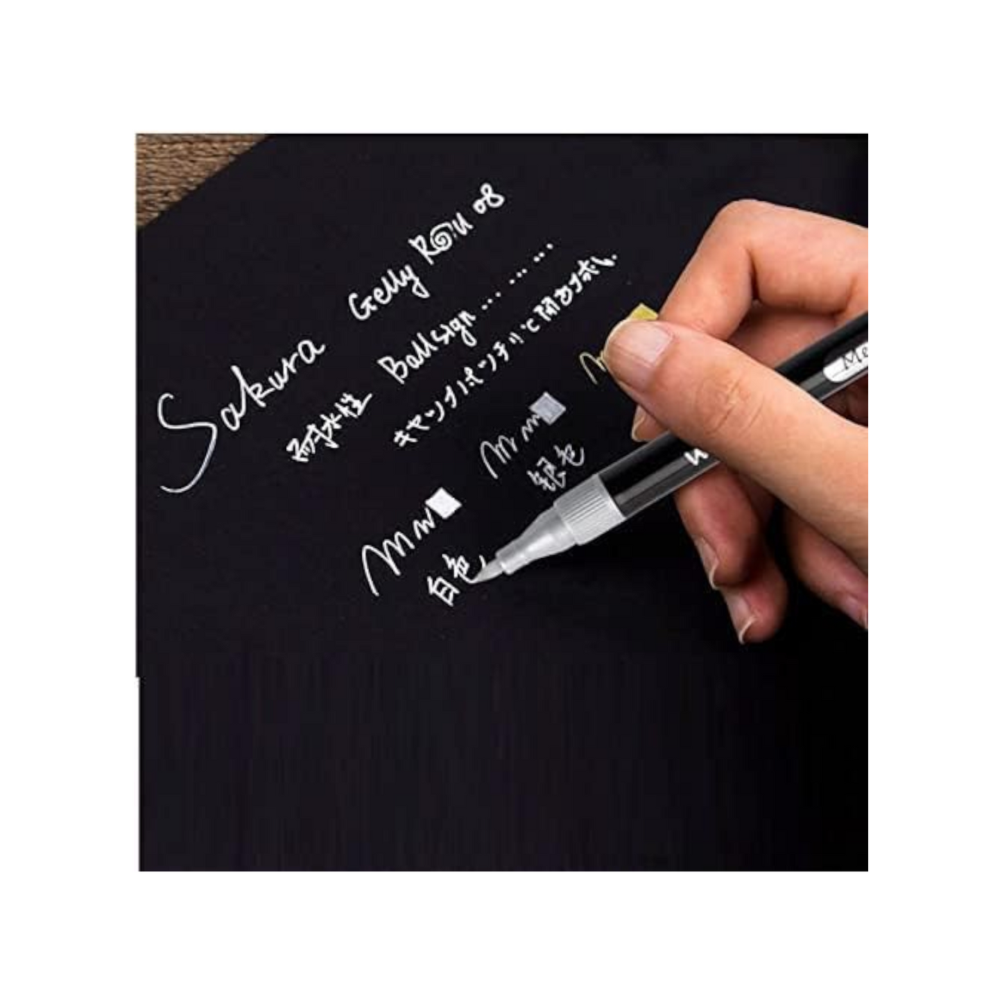 WorkPal D-4236 666 Silver & Gold Doku Pen