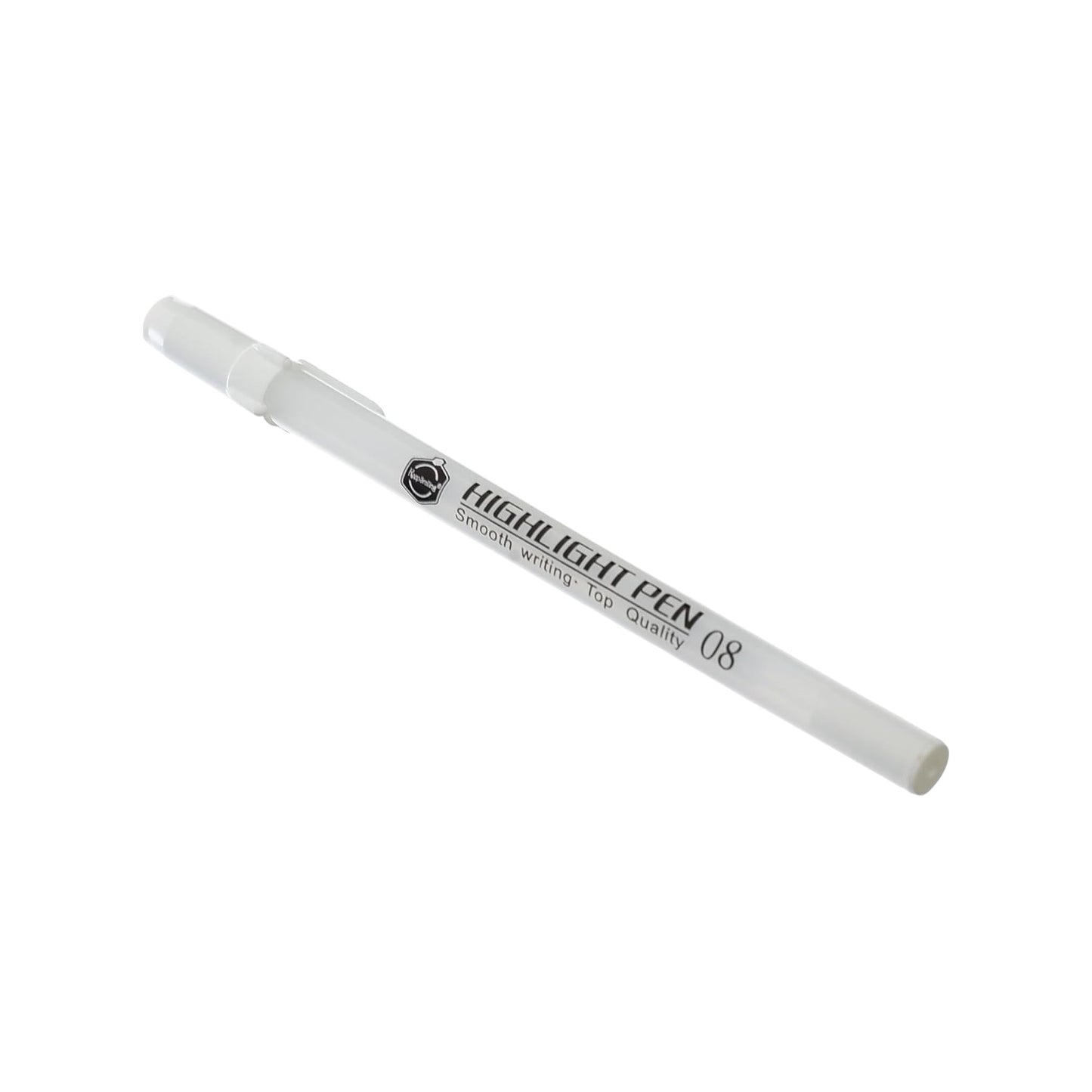 Keep Smiling E0340-12 High Quality Highlighter Gel Pen White ink pens 0.8mm