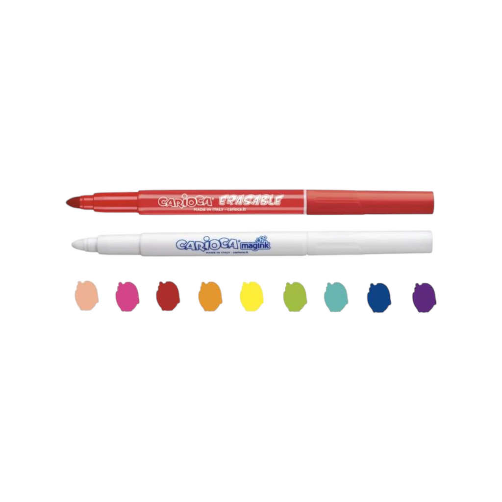 Carioca 43182 High Quality Magic Ink Pen Set Of 10 Pcs. - Multi Color