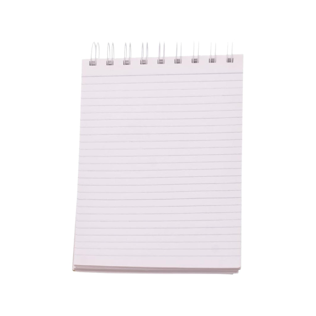 Spiral Notebook A5 With Soft Cover, 100 Sheet With Durable Material
