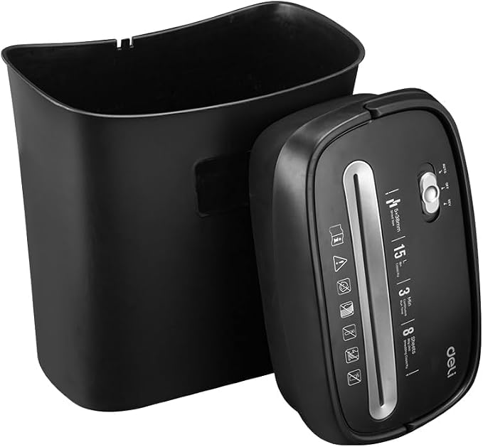 Paper Shredder 8 Sheets 210 - 25 L