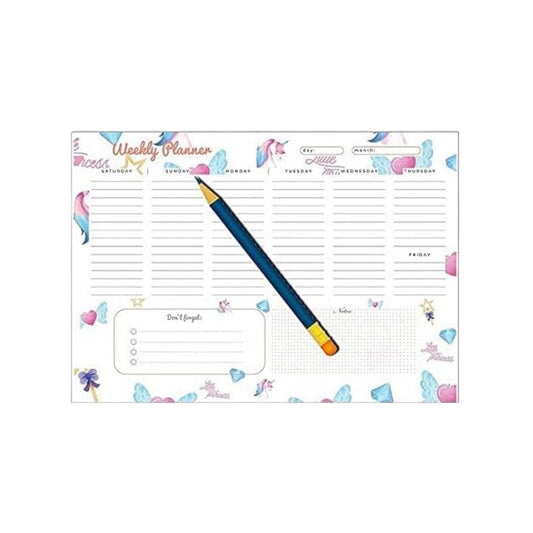 To Do Weekly Planner - A4-52 Sheets 1116