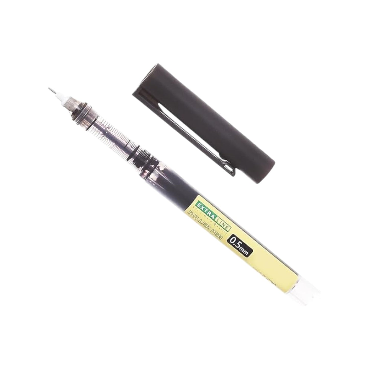8 Disposable Roller Pen 0.5 mm Pack of 8 Colors - Multi Color