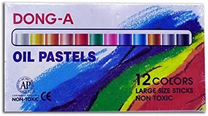 Dong-A Short Oil Pastel Set, 36 Colors
