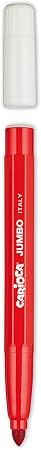 Carioca Jumbo Extra Fat - Multicoloured, Pack of 6