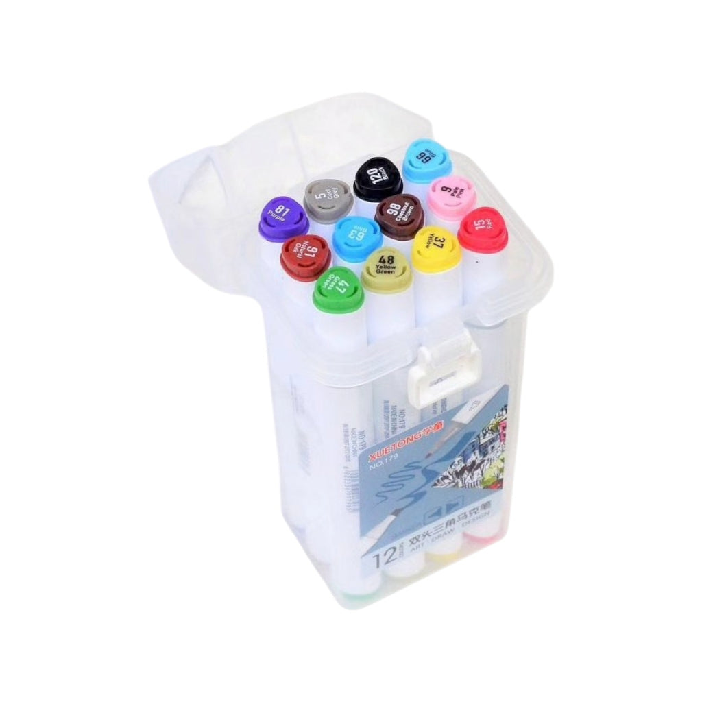 Double-Headed Marker Set of 12