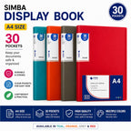 30 Pockets Simba Document Holder Color A4 Model DB8513