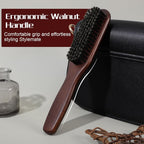 Bristle Smoothing Comb Set (Includes 1 Brush&1cleaning Claw/1 Brush&1pack Hair Rope)