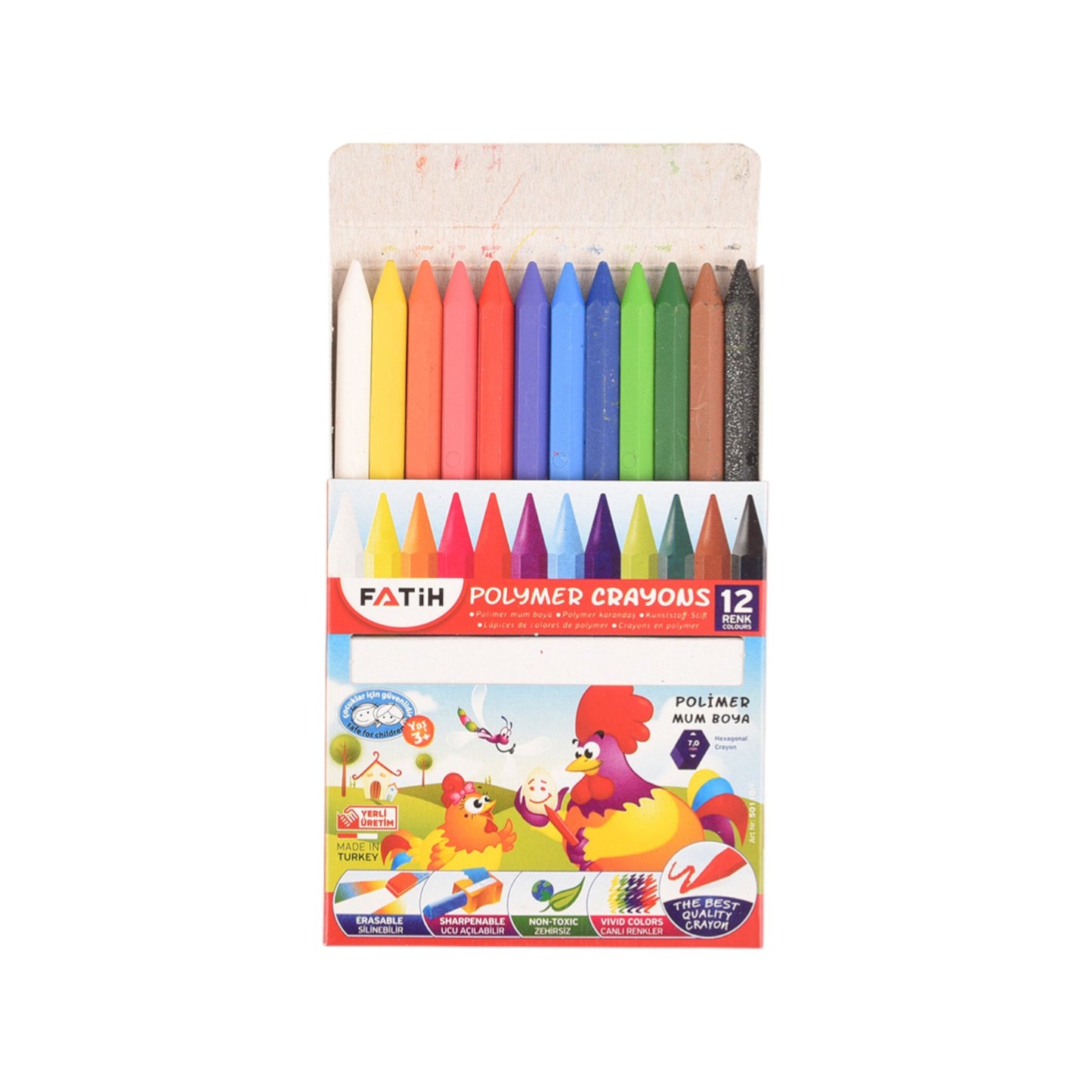 Fatih 50110 Component wax – Set of 12 colors